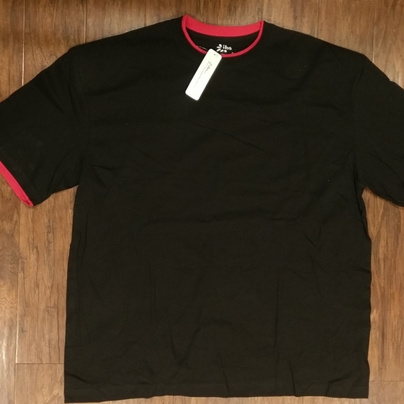 Big & Tall Black and Red T-Shirt 3X, 4X, 5X NEW - Picture 2 of 4